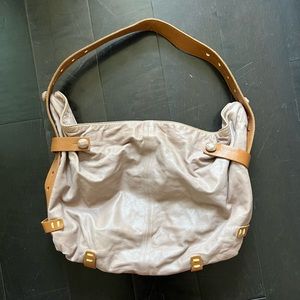Anthropologie Lucky Penny brand shoulder bag.